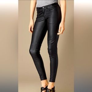 BURBERRY skinny leather pants